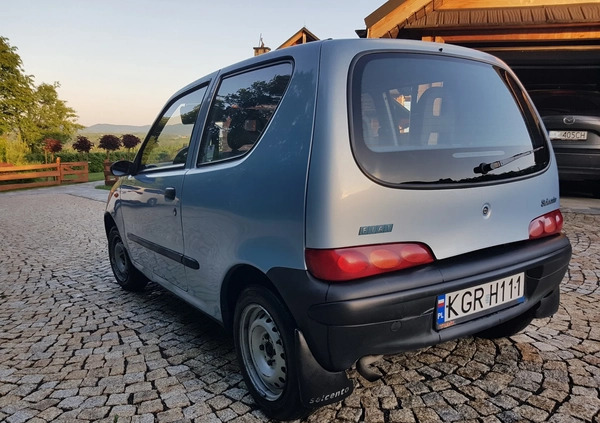 Fiat Seicento cena 3500 przebieg: 167314, rok produkcji 2001 z Gorlice małe 154